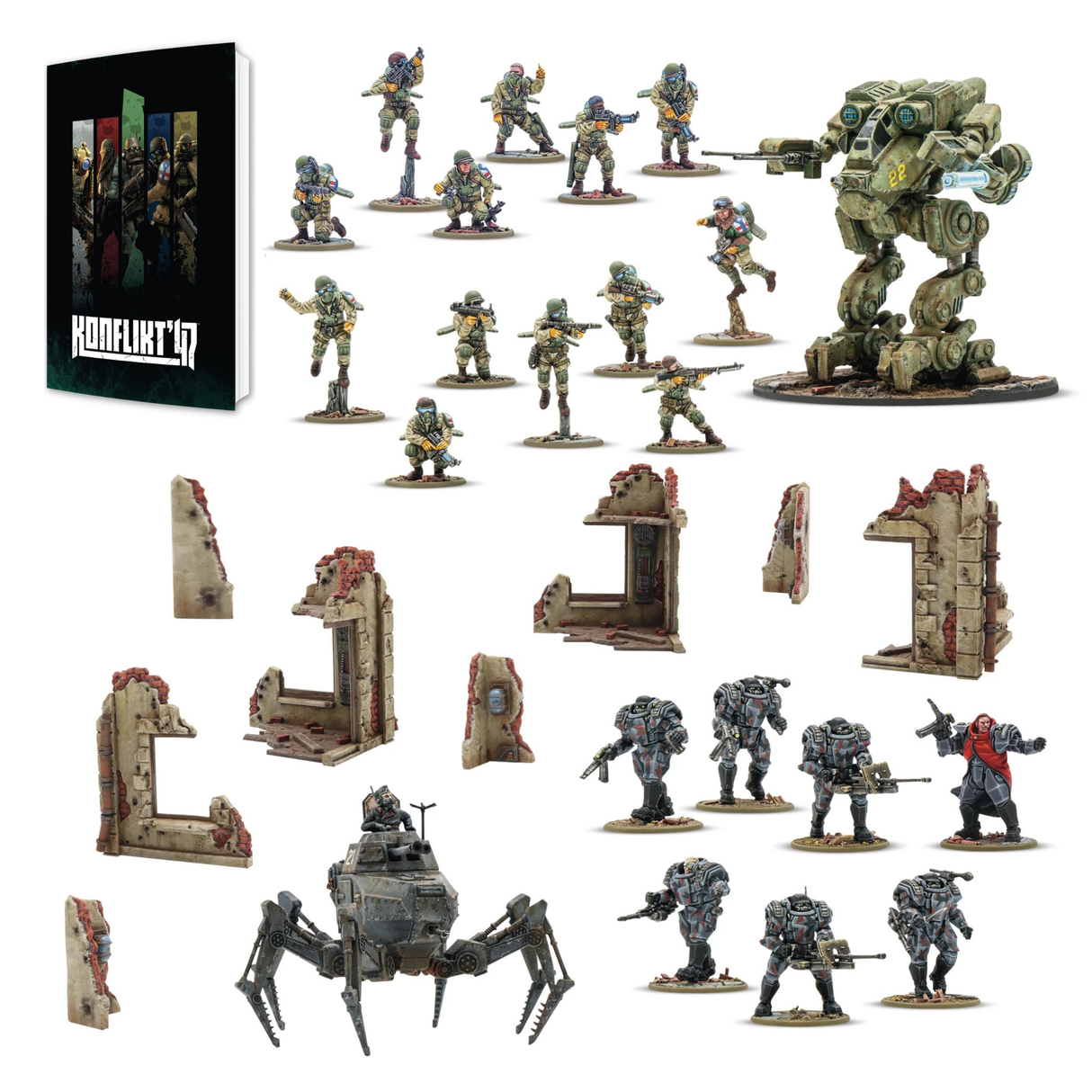 Warlord Games Konflikt'47 - Starter Set 2025 Scale Model warlord games Ltd