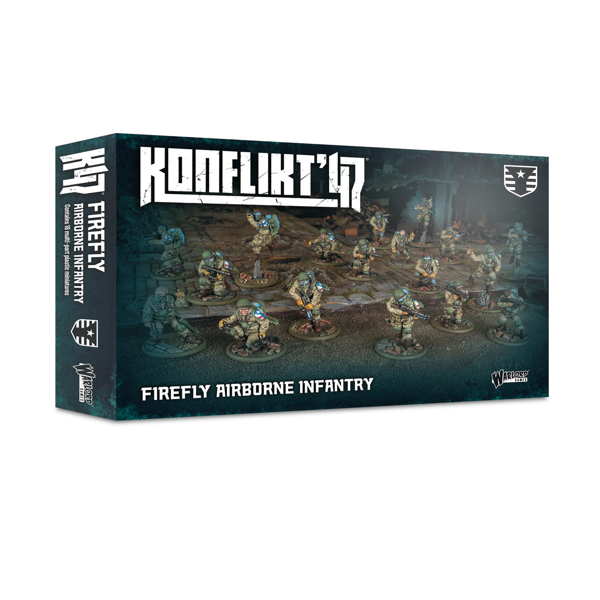 Warlord Games Konflikt'47 - Firefly Airborne Infantry Scale Model warlord games Ltd