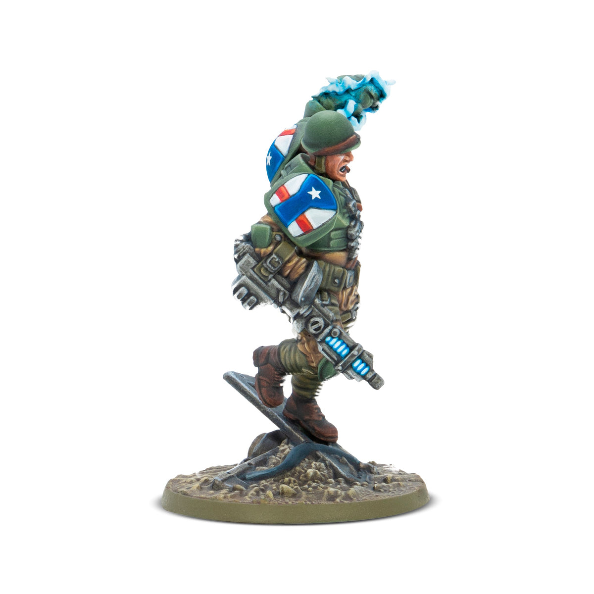 Warlord Games 1/56 Konflikt'47 - Slammer' Samuels The First Paragon NEEDS PRICE CONFIRMATION MODELS warlord games Ltd