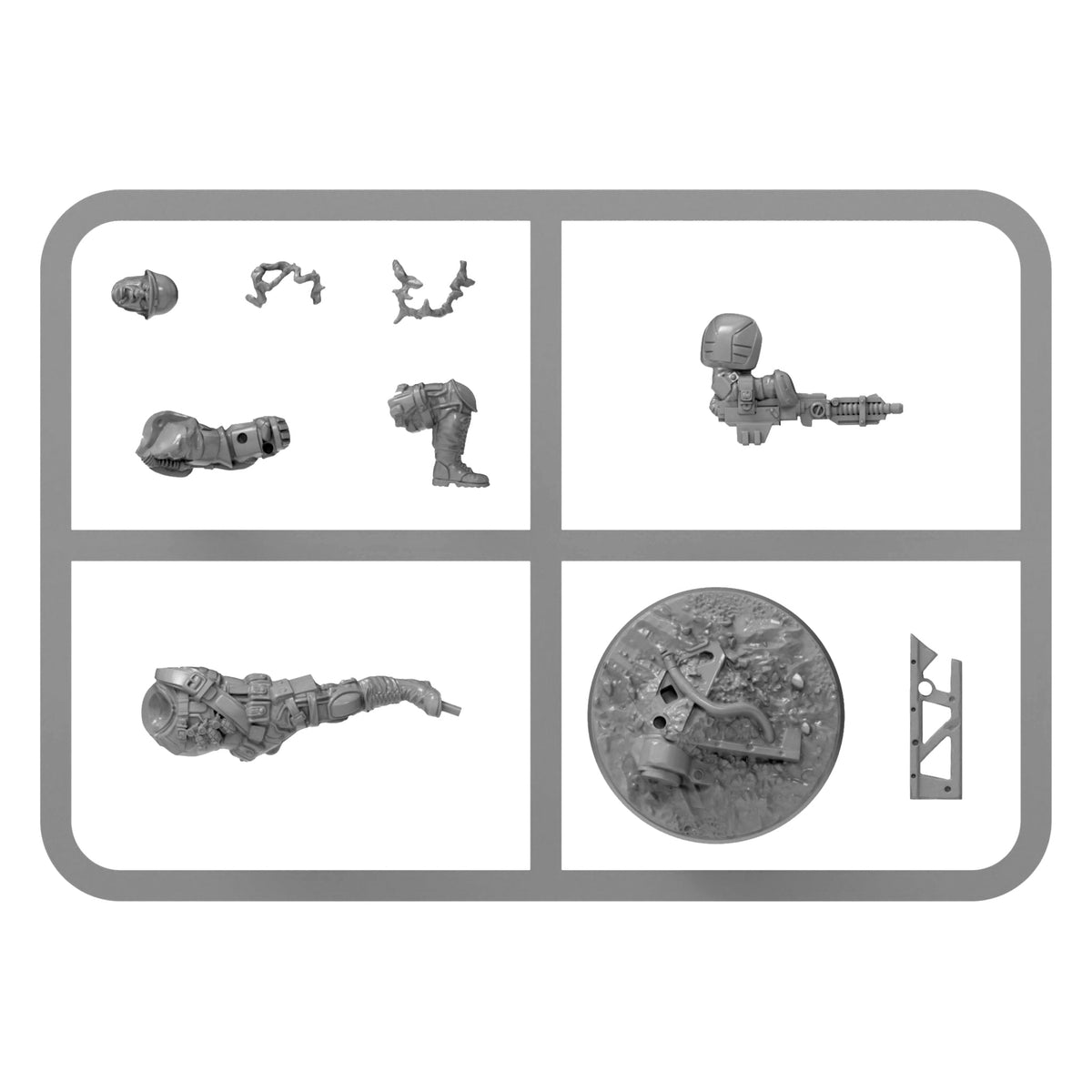 Warlord Games 1/56 Konflikt'47 - Slammer' Samuels The First Paragon NEEDS PRICE CONFIRMATION MODELS warlord games Ltd