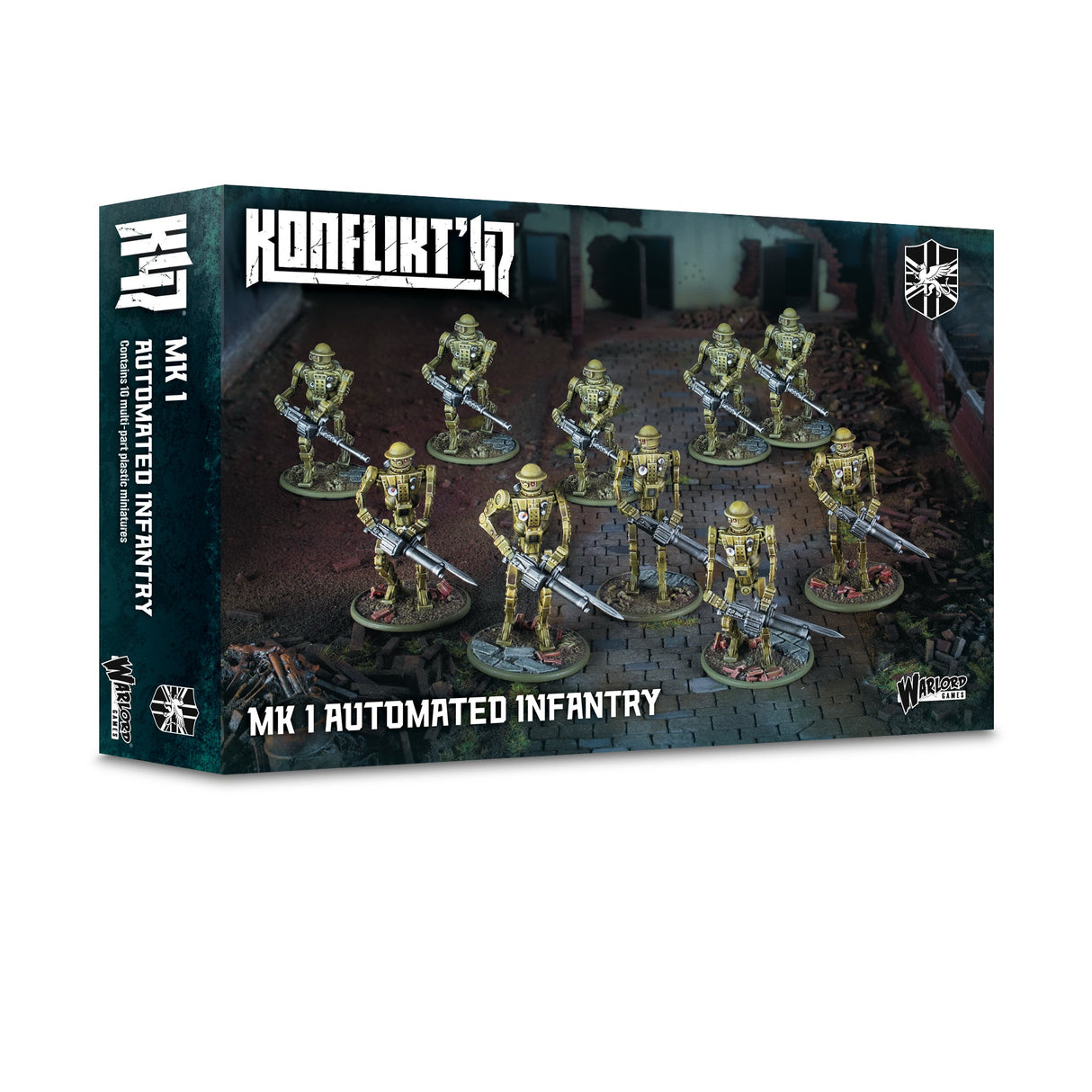 Warlord Games Konflikt'47 - Mk I Automated Infantry Scale Model warlord games Ltd