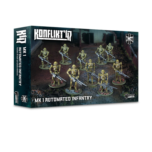 Warlord Games Konflikt'47 - Mk I Automated Infantry Scale Model warlord games Ltd