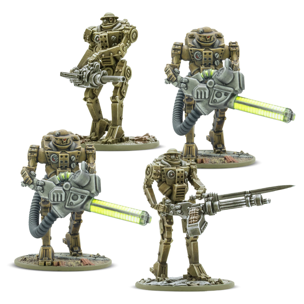Warlord Games Konflikt'47 - Mk II Heavy Automated Infantry Scale Model warlord games Ltd