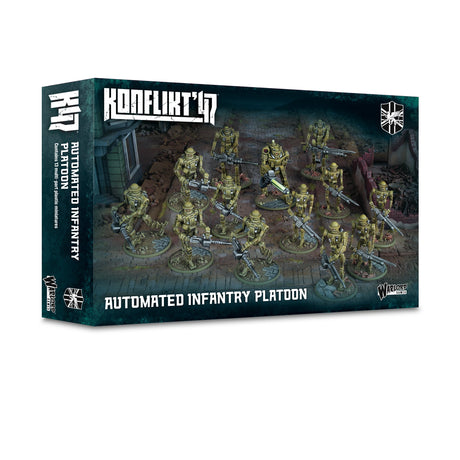 Warlord Games Konflikt'47 - Automated Infantry Platoon CHECK Kits warlord games Ltd