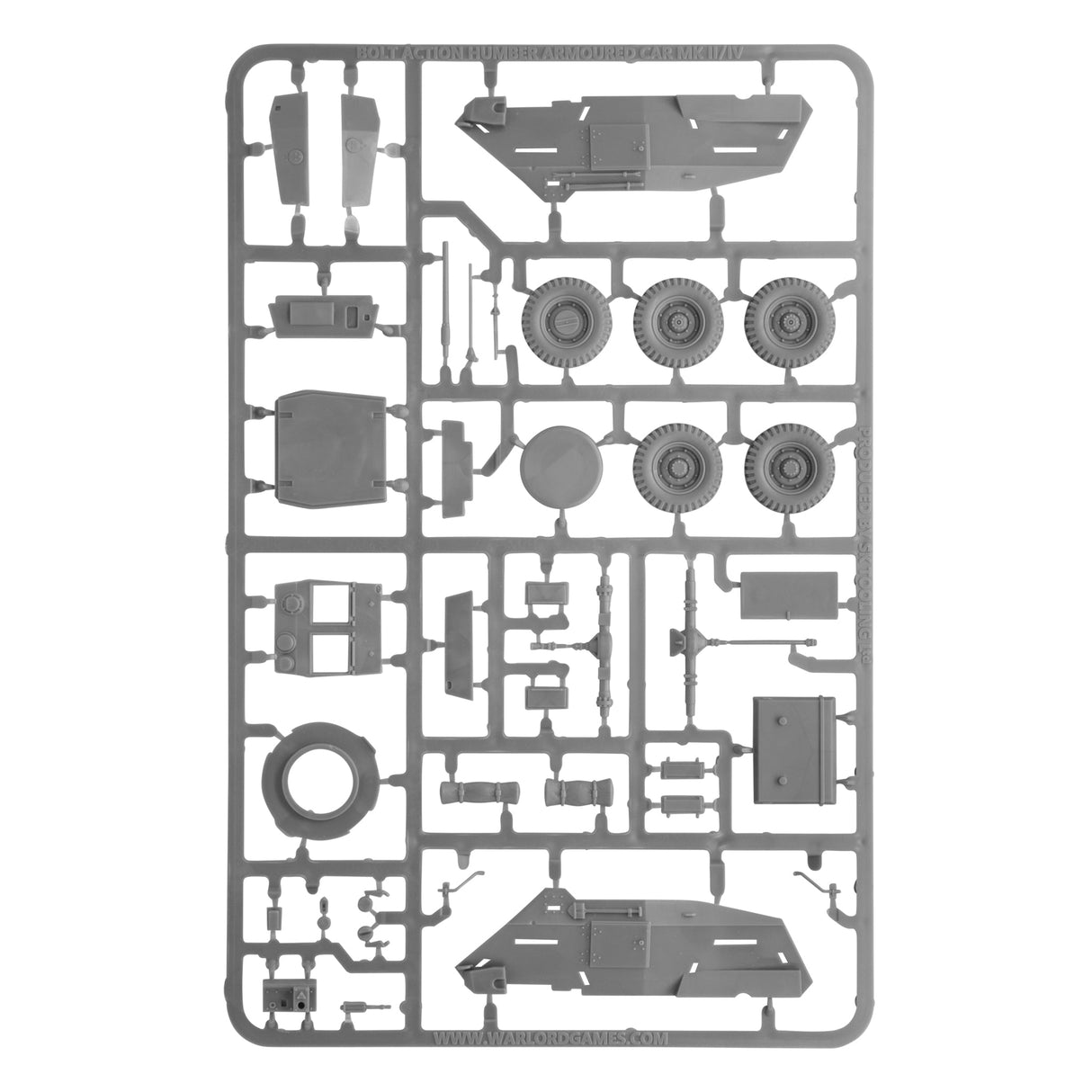 Warlord Games Konflikt'47 - Humber MK VII Armoured Car Scale Model warlord games Ltd