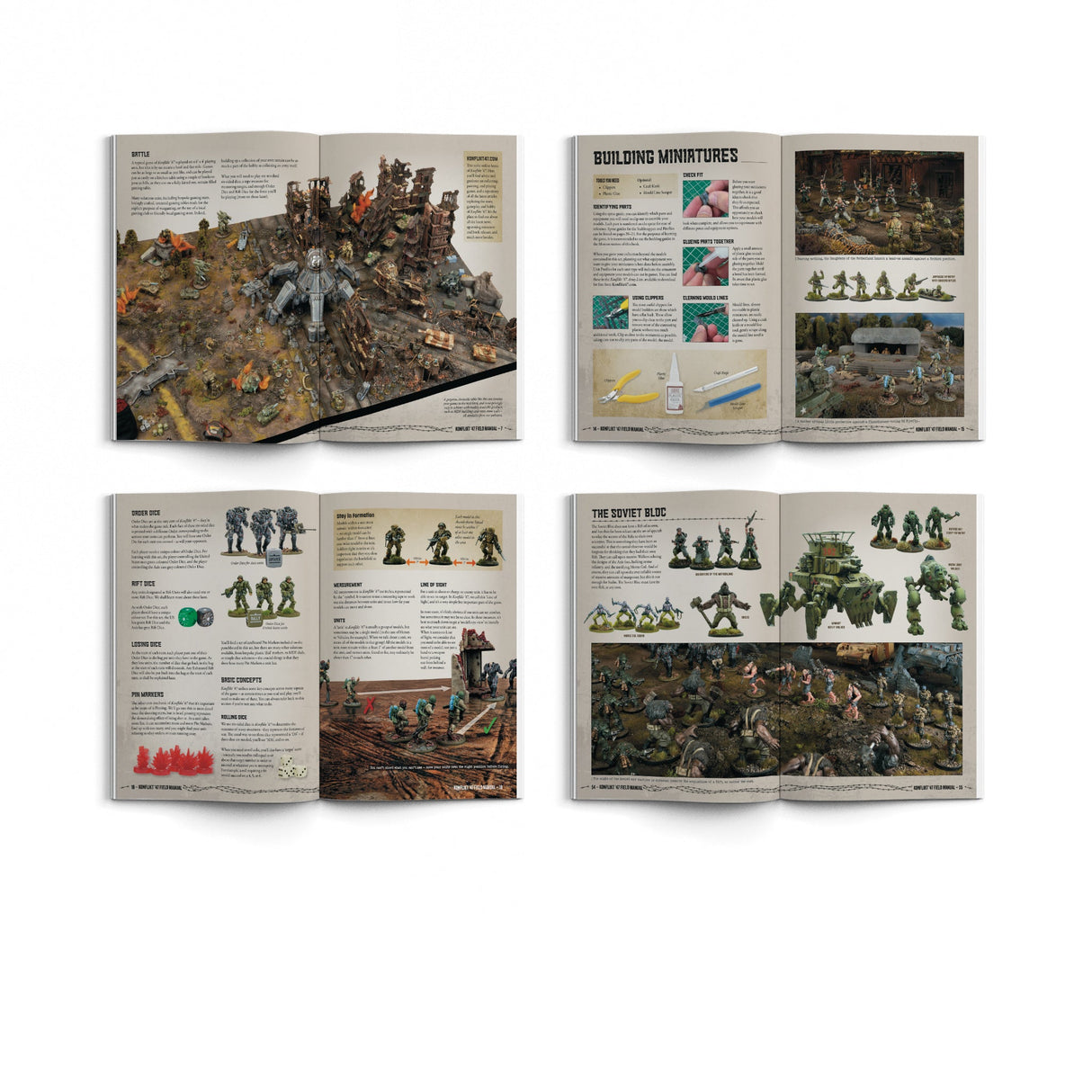 Warlord Games Konflikt'47 - Introductory Set Scale Model warlord games Ltd