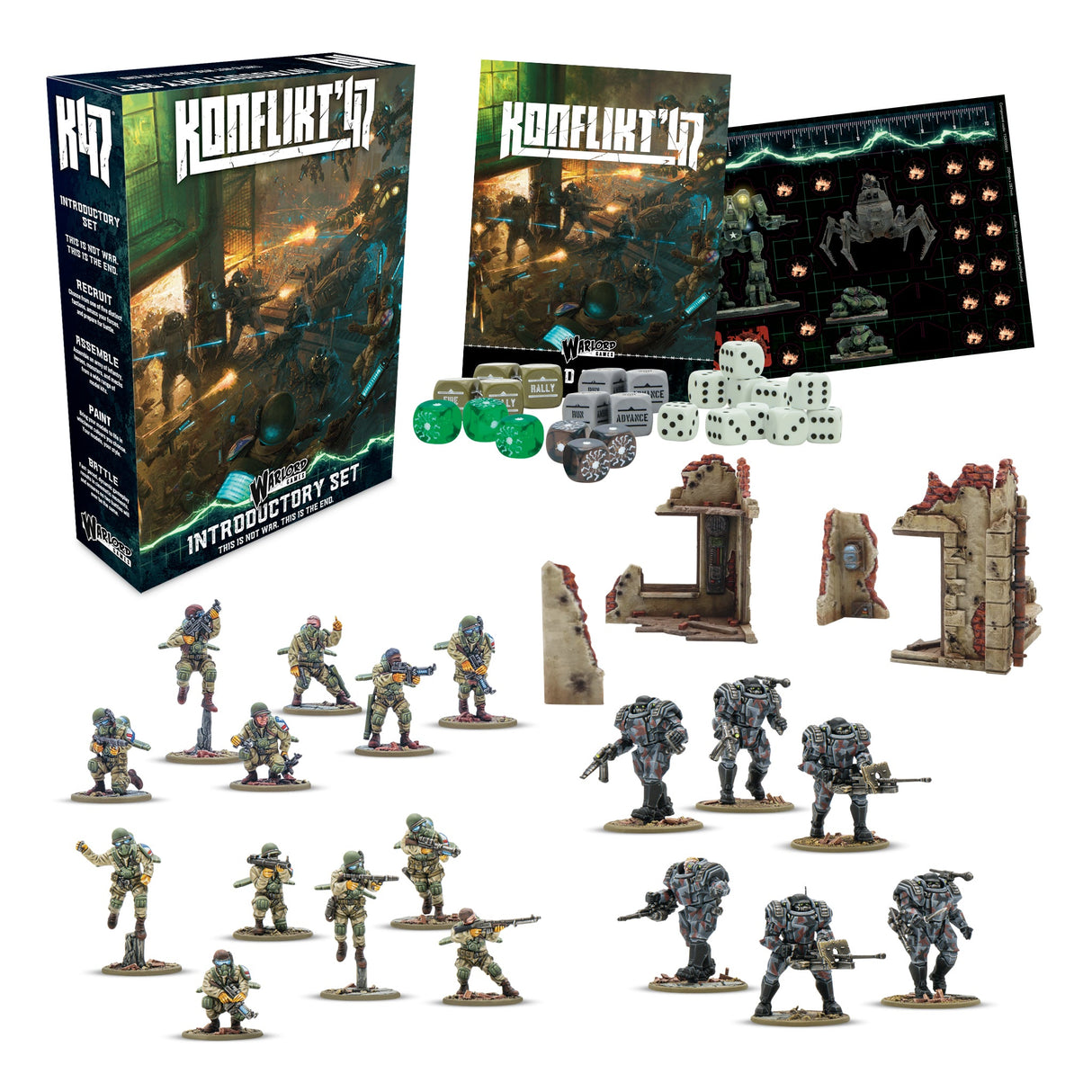 Warlord Games Konflikt'47 - Introductory Set Scale Model warlord games Ltd