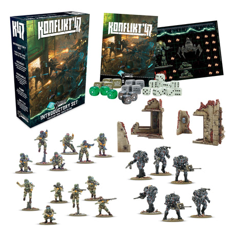 Warlord Games Konflikt'47 - Introductory Set Scale Model warlord games Ltd