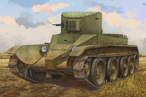 Sovient BT-2 TANK (late) (WORM DONE) Kits Creative Models Ltd