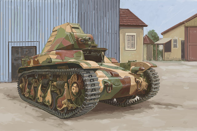 Hobby Boss 1/35 French R35 with FCM Turret Scale Model Hobby Boss