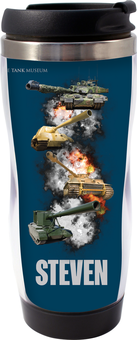 4 Tanks Personalised Travel Mug Mug My Moments