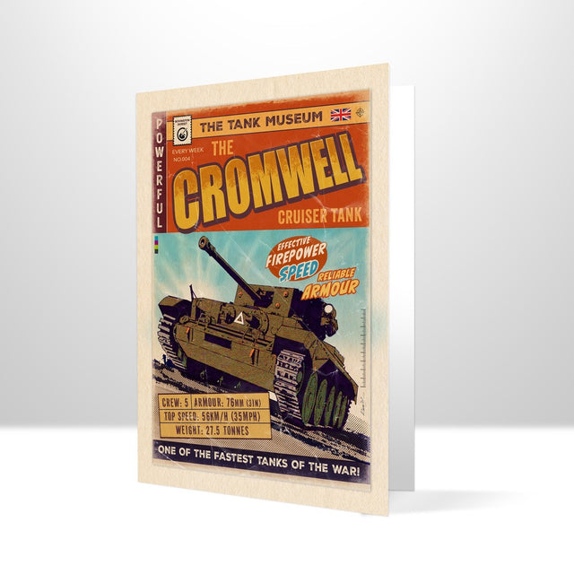 Cromwell Comic Greetings Card Greetings Card Kevin Williamson