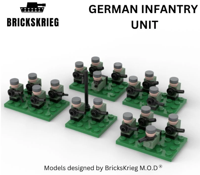 Brickskrieg: Battle in a Box Starter Set Game BricksKrieg