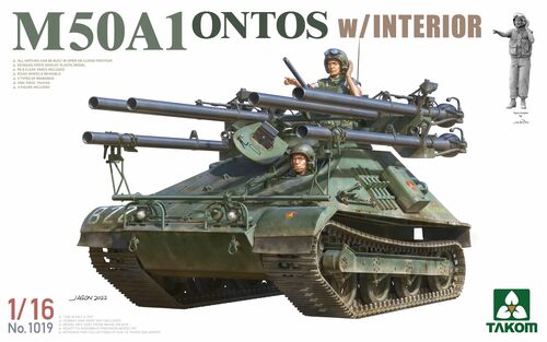 Takom 1/16 M50A1 Ontos with Interior