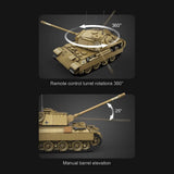 CaDA Remote Control Brick Model Panther Tank Brick Model Kit [variant_option4]