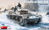 Miniart 1/35 Pz.Kpfw.III Ausf. D/B with Crew Scale Model MiniArt