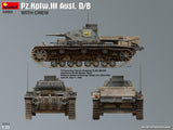 Miniart 1/35 Pz.Kpfw.III Ausf. D/B with Crew Scale Model MiniArt