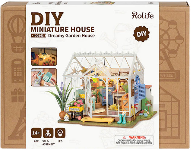 Rolife Dreamy Garden Miniature House Brick Model Kit [variant_option4]