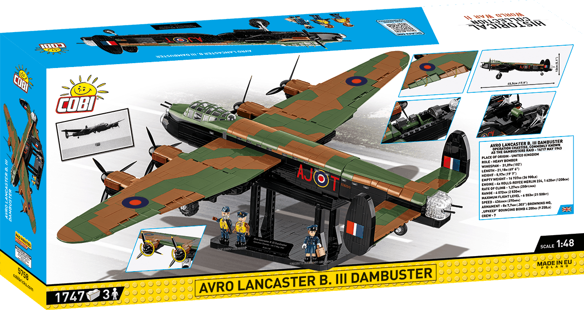 Cobi 1/48: Avro Lancaster B. III Dambuster - Executive Edition