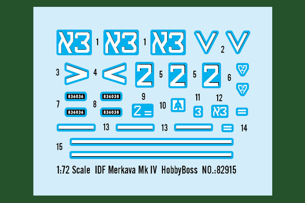 Hobby Boss 1/72 IDF Merkava Mk4 Scale Model [variant_option4]