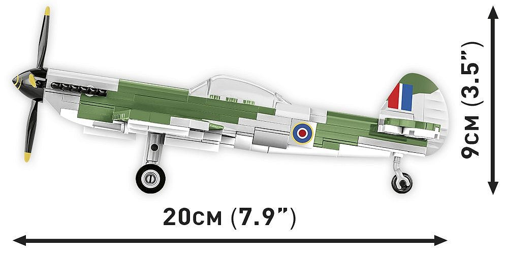 Cobi 1/48 Scale Spitfire Mk 16 Bubbletop