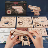 Rokr Mini Toy Gun Wooden Puzzle Jigsaw Puzzle Robotime