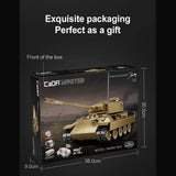 CaDA Remote Control Brick Model Panther Tank Brick Model Kit [variant_option4]