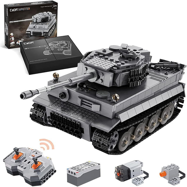 CaDA Remote Control Brick Model Tiger Tank – The Tank Museum