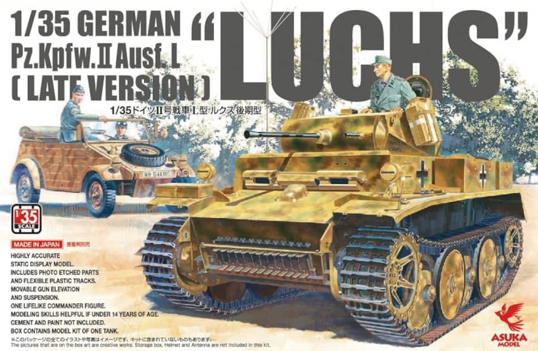 Asuka 1/35 German PZ.KPFW.II Aus F Late 