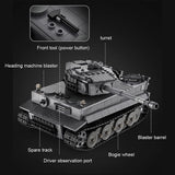 CaDA Remote Control Brick Model Tiger Tank Brick Model Kit [variant_option4]
