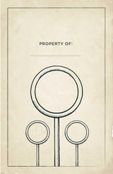 Harry Potter: Quidditch Hardcover Ruled Journal Notepads 66 Books