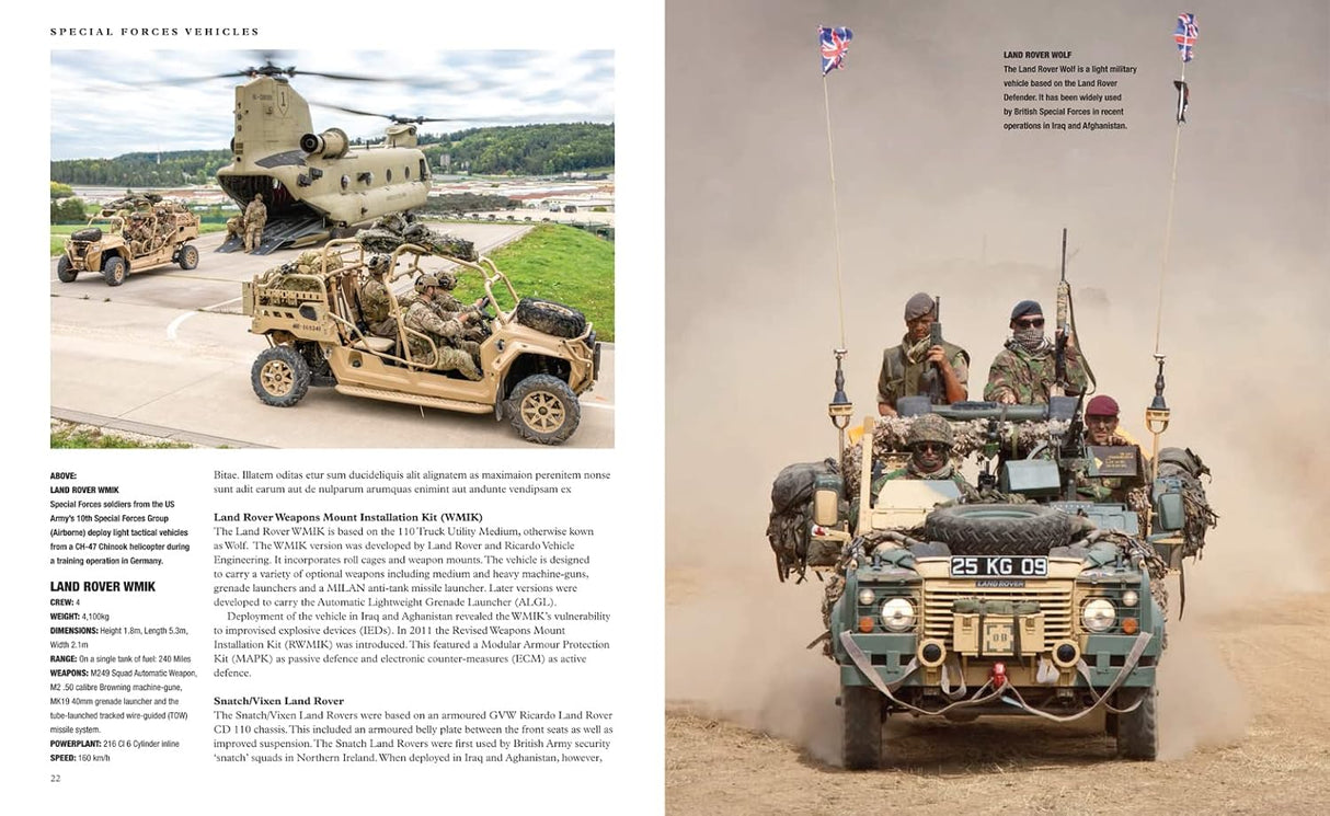 Special Forces Land Vehicles Book [variant_option4]