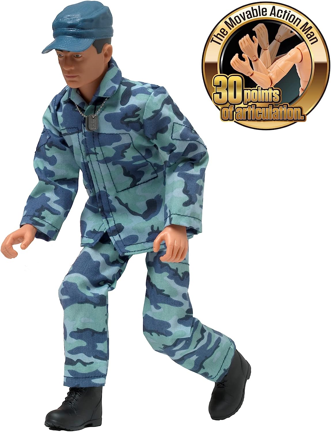 Action Man from Peterkin Freeze Force Figurine d'action 30,5 cm