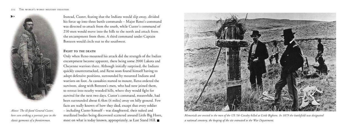 World's Worst Military Disasters Book Amber