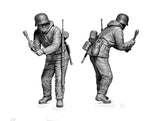 Masterbox 1/35 German Infantry, Bastogne 1944 WWII Scale Model Master Box