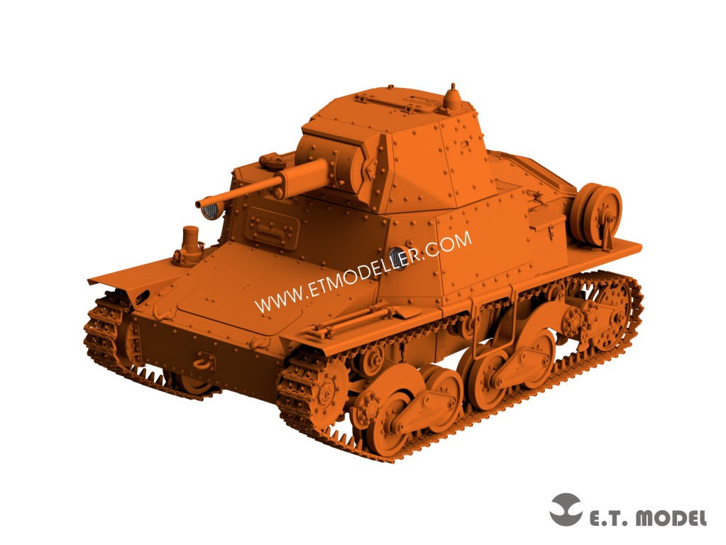 E.T Model 1/35 Carro Armato L6/40 Italian Light Tank CHECK Kits ET Model
