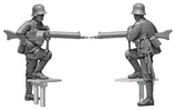 Masterbox 1/35 German Infantry WW1 Achtung Panzer Scale Model Master Box
