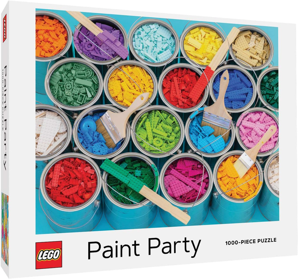 Lego Paint Party Puzzle Jigsaw Puzzle 66 Books