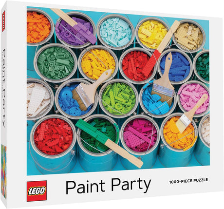 Lego Paint Party Puzzle Jigsaw Puzzle 66 Books