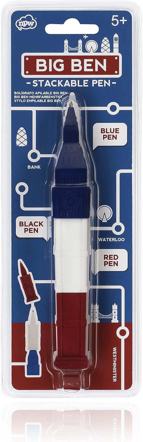 Big Ben Stackable Pen Stationery 66 Books