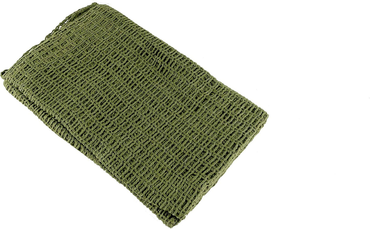 Scrim Net Scarf Scarf Olive Green [variant_option4]