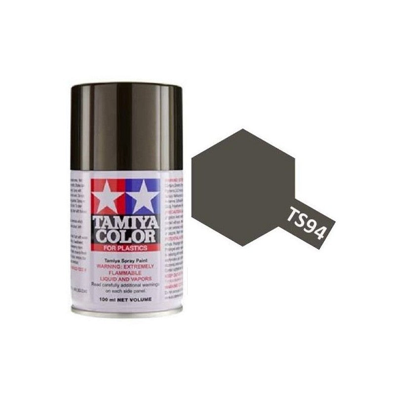 Tamiya 100ml Spray Paint : TS-40 to TS-95 Model Paint TS-94 Metallic Gray [variant_option4]