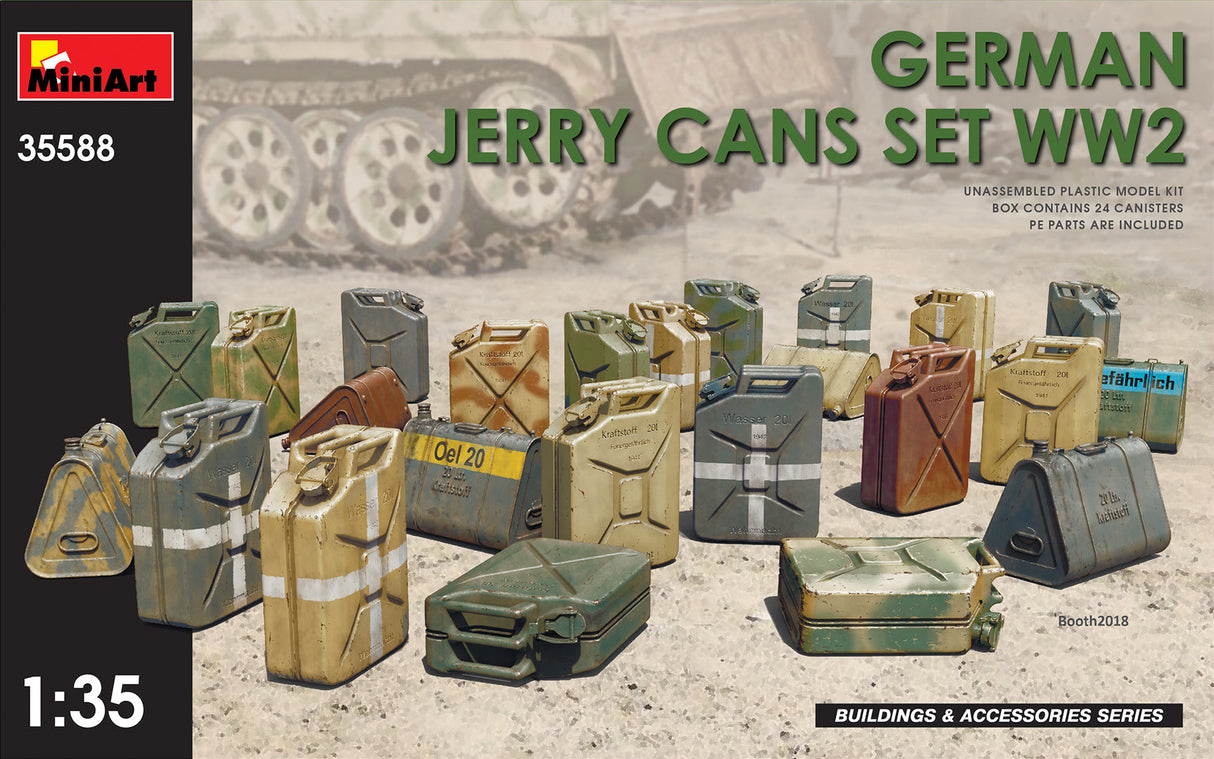 Miniart 1/35 German Jerry Cans Set WW2