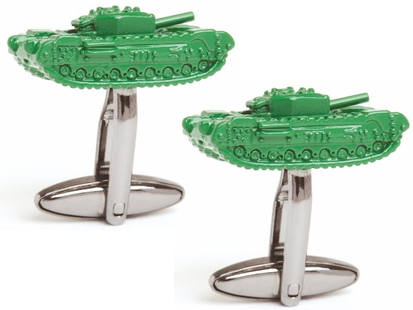 Churchill Tank Cufflinks Cufflinks [variant_option4]