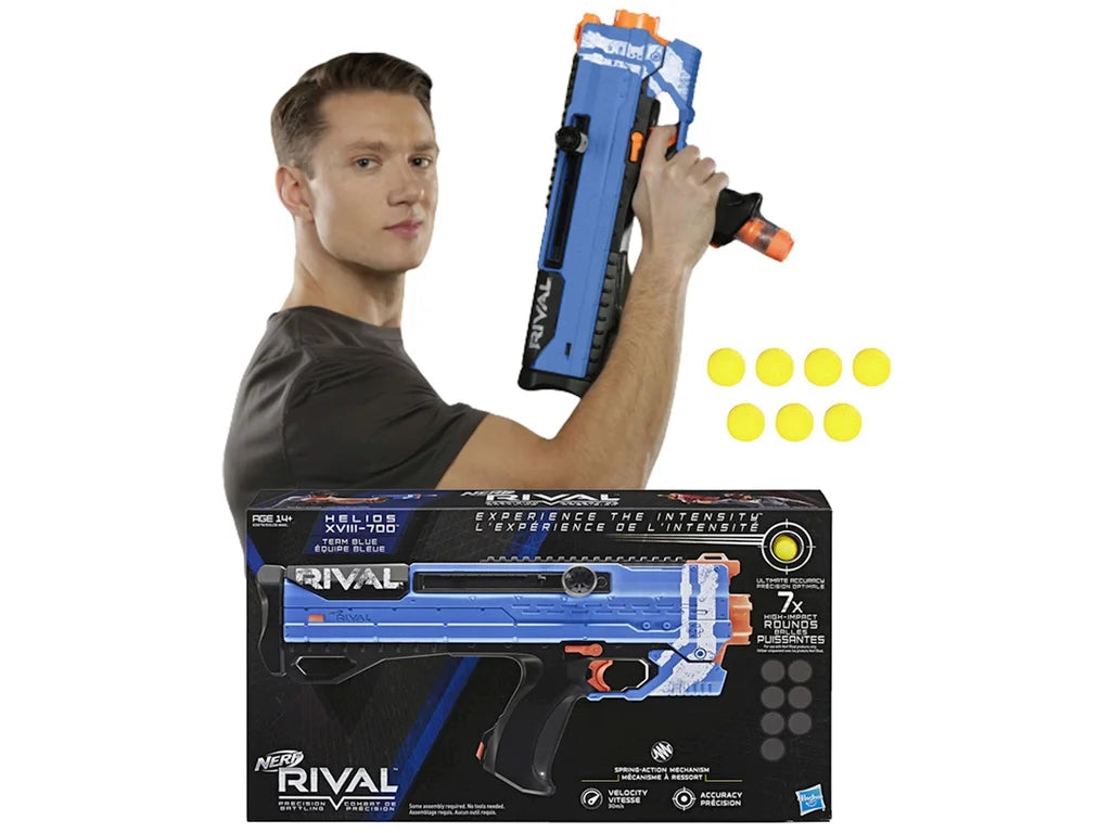 Nerf Rival Precision Rival Helios XVIII 700 Blue (WORM) Toy Walk Investments LTD