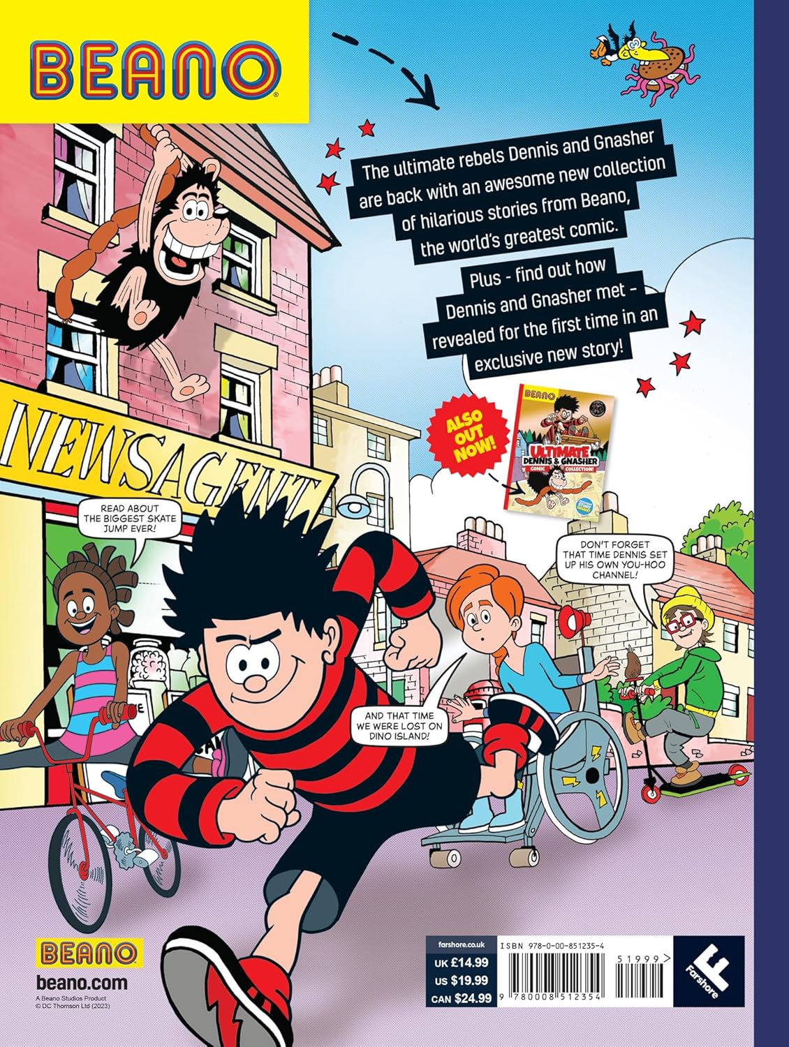 Beano Collection — Epic Dennis & Gnasher Comic Collection Book 66 Books