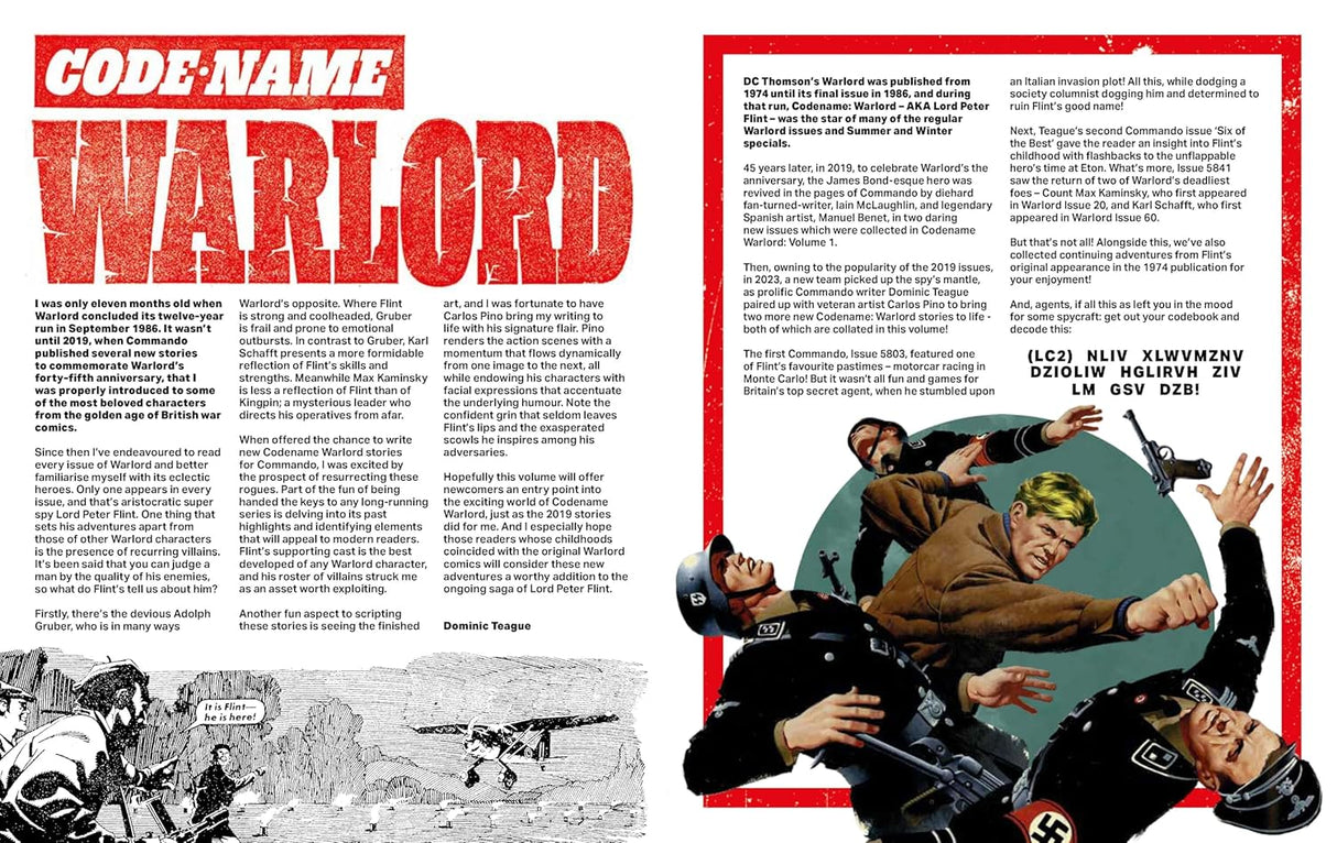 Commando Presents Codename Warlord Volume 2 Book [variant_option4]