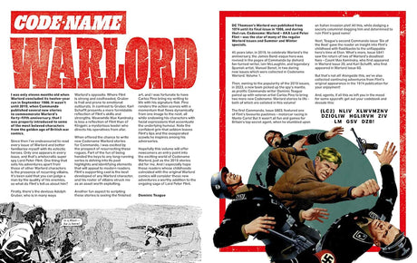 Commando Presents Codename Warlord Volume 2 Book [variant_option4]