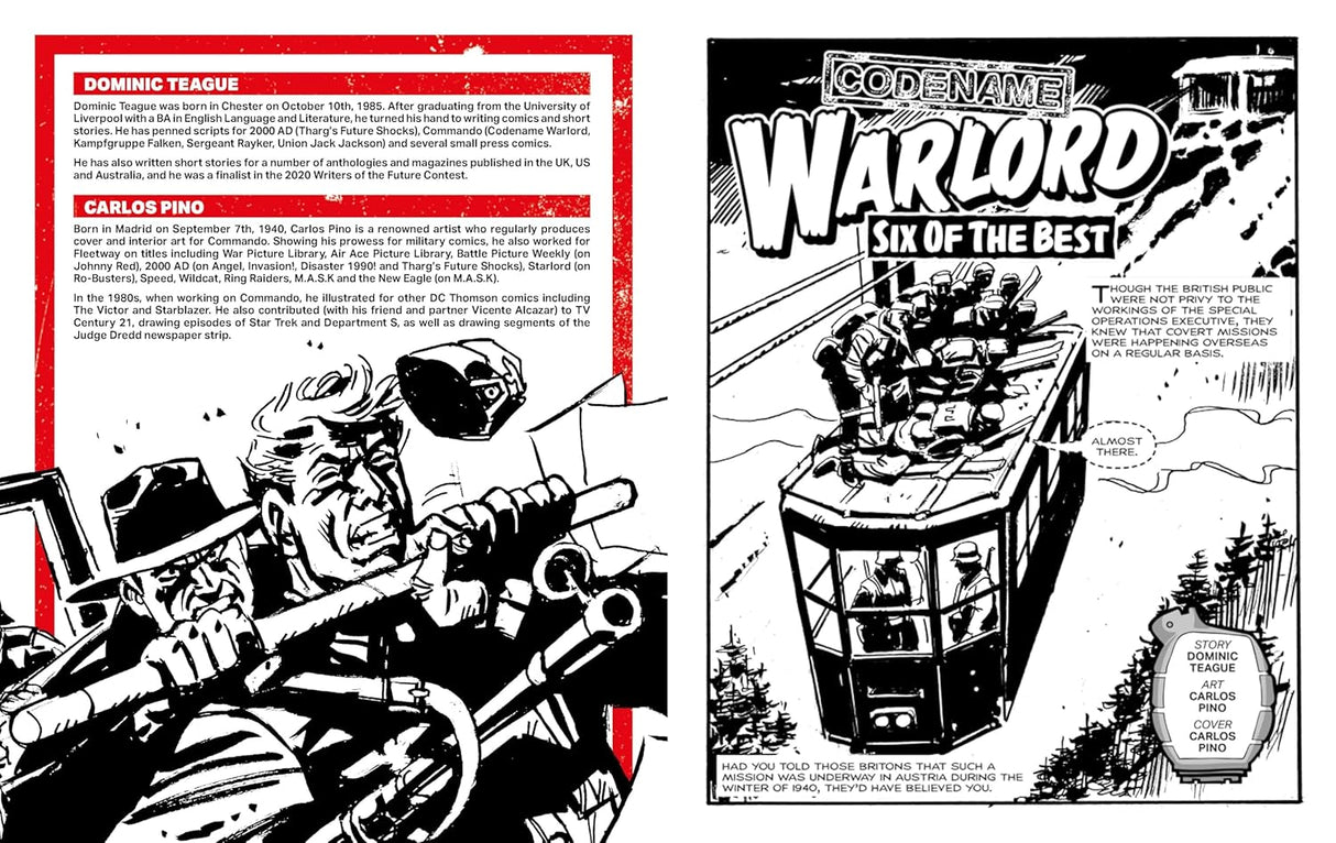 Commando Presents Codename Warlord Volume 2 Book [variant_option4]