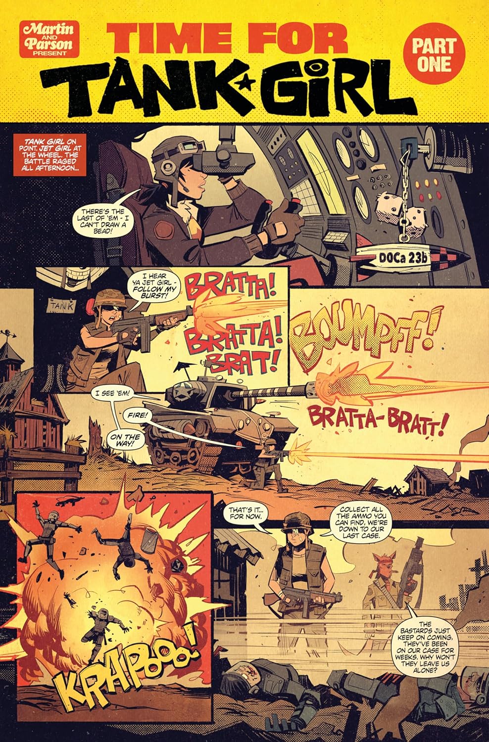 Tank Girl: Unclenched Slipcase Set